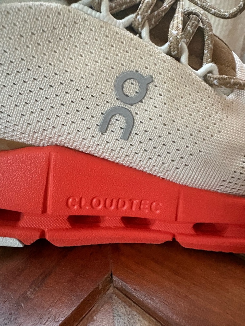 On Cloud Cloud Nova Pearl Flame Running Shoes 5.5 - Picture 6 of 15